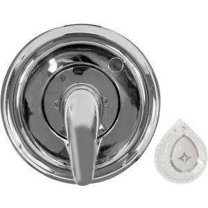 Danco 10001 Trim Kit, for Use with Moen Tub and Shower Faucets, Plastic, Chrome Plated, Single-Handle Valve Danco 10001 Trim Kit, for Use with Moen Tub and Shower Faucets, Plastic, Chrome Plated, Single-Handle Valve