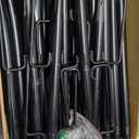 6 Pack String Light Poles, Outdoor String Light Pole 10 ft Forked Metal Light Pole with Adjustable Outdoor Light Stand, Deck, Backyard, Garden, Wedding, Rustproof and Sturdy with Hooks.