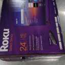 Roku Smart TV  24-Inch Select Series, 720p HD TV  Roku TV with Voice Remote  Flat Screen LED Television with Wi-Fi for Streaming Live Local News, Sports, Family Entertainment
