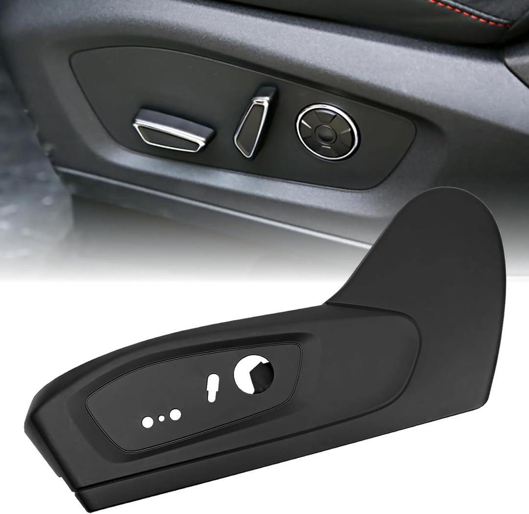 Driver Side Seat Trim Cover - Compatible with Ford Explorer 2020-2023 Seat Panel- Replaces# MB5Z7862187EC, Switch Panel Bezel