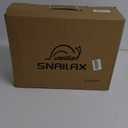Snailax Massage Seat Cushion - Back Massager with Heat, 6 Vibration Massage Nodes & 2 Heat Levels, Massage Chair Pad for Home Office ChairBlack (Large)
