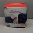 Sunbeam Electric Throw Royal Luxe Microplush Heated Blanket, 4 Heat Settings, 4-Hour Auto Shut-Off, Fast Heating, Warm and Cozy, Grey Rodeen Plaid, Queen