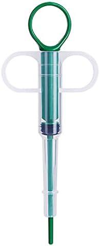 Tyenaza Pet Medicine Dispenser, Pet Pill Plunger Popper Cat Pill Shooter Dog Pill Gun Soft Tip Syringe Pet Medicine Dropper Feeder for Small Animal