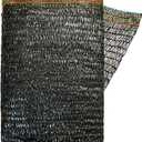55% Shade Cloth for Garden, Sunblock Mesh UV Resistant Net for Vegetables Flowers Greenhouse Raised Bed, Plant Shade Cover from Sun, Black (6.5X10 FT)