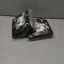 2 x 100Pcs Halloween Paper Napkin Skull Rose Crow Disposable Luncheon Napkin Double-Sided White Black Dinner Napkin for Home Party Table Decor