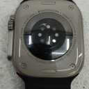 Apple Watch Ultra [GPS + Cellular 49mm] Titanium Case with Midnight Ocean Band, One Size 