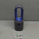 let'me 13 Inch Desk Fan, Bladeless Table Fan, 106 Oscillating Fan Touch Control with 3 Speeds and Night Light, Small Quiet Desk Fan for Personal, Office, Nightstand (grey)