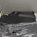 OEDRO Floor Mats Fit for 2019-2026 Chevrolet Silverado GMC Sierra 1500 & 2020-2026 2500HD 3500HD Crew Cab Bench Seat, All-Weather Protection Floor Liners, TPE Material Car Mats, Black