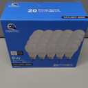 Energetic Light Bulbs 60 Watt Equivalent, A19 Daylight LED Light Bulbs, 15000 Hrs E26 Base, 8W 800LM 5000K Light Bulb, ETL Listed, Non-Dimmable, 24-Pack