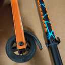 Mongoose Force 100 Folding Scooter, for Kids Age 5+, Orange and Black