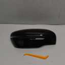 Passenger Right Side Rear View Mirror Cover Cap Compatibility With 2014-2019 Nissan Rogue (WITH Turn Signal ONLY), Painted G41 Magnetic Black Pearl, Door Mirror Housing Replacement