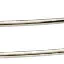 DELTA FAUCET Rubber Limited 79725-SS Cassidy 24-in Wall Mount Double Towel Bar Bath Hardware Accessory in Stainless Steel