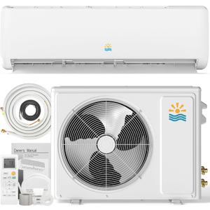12000 BTU Mini Split Ac/Heating System - 19 SEER2 Mini Split AC Unit with Heat Pump, 115V Energy Efficient Ductless AC Unit Up to 750 Sq.Ft with Installation Kit 12000 BTU Mini Split Ac/Heating System - 19 SEER2 Mini Split AC Unit with Heat Pump, 115V Energy Efficient Ductless AC Unit Up to 750 Sq.Ft with Installation Kit