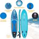 Freein SUP Inflatable Stand Up Paddle Board with Kayak Seat,Paddle Boards for Adults 10'/10'6/11', Accessories sup Pump Adaptor,sup Kayak Paddle