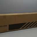 SUPERJARE Boho TV Stand for 65 Inch TV, Entertainment Center with Adjustable Shelf, Rattan TV Console with 2 Cabinets, Media Console, Solid Wood Feet, 4 Cord Holes, for Living Room - Natural (53.9")