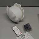 Essential Oil Diffuser 260ML, Shell Aroma Diffuser with Remote Control, 7 Colors LED Night Light for Bedroom Home Relaxation (White)