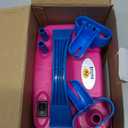 Nulink Electric Balloon Pump, Portable Electric Balloon Blower Machine Balloon Air Pump Dual Nozzle 110V 600W Balloon Inflator for Party Decorations (Rose red)