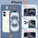 FNTCASE for iPhone 16 Magnetic Case: Dual Layer Shockproof Protective Cell Phone Cover with Rugged Belt-Clip Holster | Heavy Duty Military Grade Drop Protection Non Slip Textured Phonecase Hot Pink