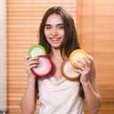 Silicone Avocado Saver - Set of 4 Reusable Storage Containers for Fridge - Ideal for Onions Lemons Tomato and Potatoes More