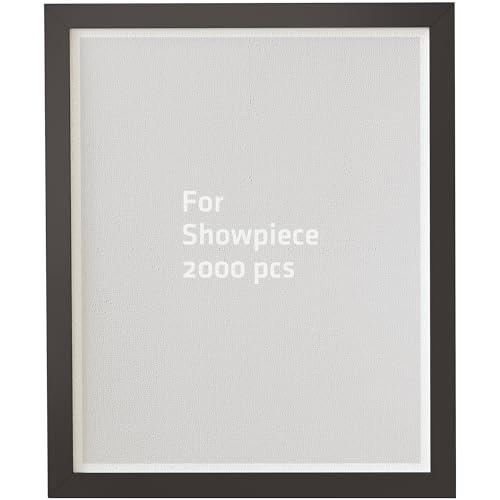 Pintoo Jigsaw Puzzle Frame Tailor-Made for Pintoo's 2000 Pieces Puzzle ONLY - White - Effortless & Toolless Assembly NO Glue Required [W1035]