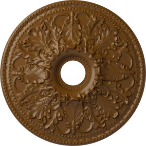 Ekena Millwork CM23ASSTF Ceiling Medallion, Smokey Topaz