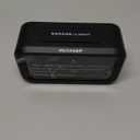 Peakeep Night Light Digital Alarm Clock Battery Operated with Indoor Temperature, Desk Small Clock (Black)