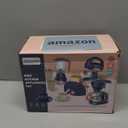 Pretend Play Kitchen Appliances Toy Set with Coffee Maker Machine,Blender, Mixer and Toaster with Realistic Light and Sounds for Kids Ages 4-8