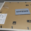 Momentworth 16x20 Picture Frame , Rustic White Wood Grain 16x20 Frames for Wall Mounting (1 Pack, White)