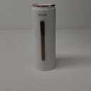 MYITYARD Cup Dispenser, Pull Type Water Cooler Cup Holder, Wall Mounted Paper Cup Holder Fit 5oz-7oz Disposable Cups, Plastic Cup Dispenser for Office Home School Kitchen, White