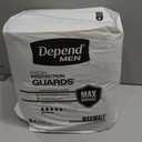 Depend Guards Incontinence Pads for Men, Maximum Absorbency, 168 Count 