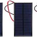 3pcs 6V 1W Solar Panel Polycrystalline Solar Cell Module for DIY Battery Charger Science Projects