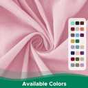 Biscaynebay Wrap Around Bed Skirts for Queen Beds 15" Drop, Pink Adjustable Elastic Dust Ruffles Easy Fit Wrinkle & Fade Resistant Silky Luxurious Fabric Machine Washable