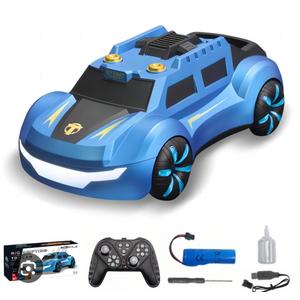 ECBANLI Dual Spray Remote Control Car Toy for Kids Adults, RC Model Racing Car Toys with Cool Led Lights, Birthday Gifts for Age 3 4 5 6 7 812 Year Old Boys Girls