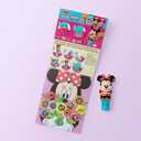 Melissa & Doug Sticker Wow! 24-Page Activity Pad and Sticker Stamper, 300 Stickers, Arts and Crafts Fidget Toy Collectible Character Disney Minnie Mouse - for Kids Ages 3+ - FSC Certified