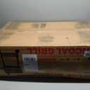 Royal Gourmet CC1830V 30 Barrel Charcoal Grill with Side Front Table