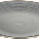 Restaurantware Plastic Plates 100 Pack of 10.1 Inch Plastic Party Plates Gold-Rim Design Round Elegant Table Setting Dinnerware, 10" - 100 Count