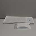 Wireless Keyboard and Mouse Ultra Slim Combo, TopMate 2.4G Silent Compact USB 2400DPI Mouse and Scissor Switch Keyboard Set with Cover, Batteries Included, for PC/Laptop/Windows/Mac - Gold Black