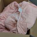 ALANSMA Reversible Weighted Blanket for All Season, Luxury Velvet, Warm and Cool, Adult Kids 15Lb Weighted Blanket, Enjoy Sleeping Anywhere(Pink, 60"x80" 15lbs)