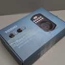 TEEHO Fingerprint Keyless Entry Door Lock with Door Knob, Keyless Entry Door Lock Deadbolt with Handle Set