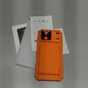 for iPhone 17 Pro Max Case Wallet2 Privacy Screen Protectors, Card Holder (4-5 Cards), Slide Camera Cover, Military Grade Drop, Heavy Duty Men Women Phone Case for iPhone 17 Pro Max, Orange