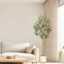 Realead 6FT Artificial Olive Tree Indoor with Realistic Appearance