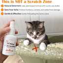 Cat Deterrent & Calming Spray Combo Set  A Behavior Training Aid that Effectively Prevents Scratching and Urine Marking While Relieving Anxiety and Soothing Your Cats Mood, 1.69 fl oz, 2 Packs
