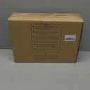 GOZILLA Small Turtle Tank Kit+Water Pump+Lamp, Acrylic Turtle Tank Starter Kit with Adjustable 5W Water Pump and Timing/Dimming Lamp, MultiFunctional Area for Small Turtles(Black Kit).