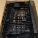 Over The Sink Dish Drying Rack - Adjustable 3 Tier XX-Large Capacity Stainless Steel Drainer with Cutlery & Utensil Holders, Kitchen Storage & Organization, 31.5"-39.5"L x 12"W x 30.5"H, Black (Ultra - 6 Baskets)