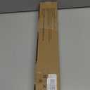 Curtain Rods No Drilling 32 to 86 Inch, HOTOZON 5/8 Inches No Drill Curtain Rods for Windows 55 to 82 Inches(4.5-6.8 ft), Renter Friendly Adjustable Small Drapery Rod for Lightweight Curtains, Black