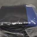 Skechers Memory Foam Seat Covers, Leather Car Seat Covers, Ultimate Comfort & Support Seat Covers, Full Sets, Airbag Compatible, Automotive Universal Fit Most for SUVs, Vans, Sedans, Cars, Trucks, Blue (Black and Blue)