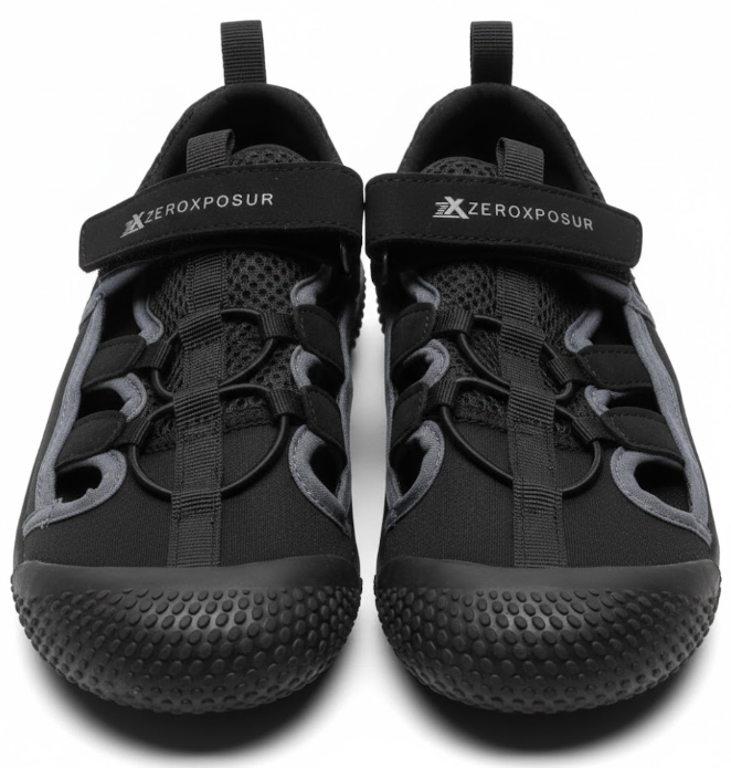 Children's Black Water Shoes Size 12