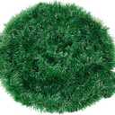 50ft Christmas Garland,Greenery Artificial Pine Twisted Hanging Garland Holiday Decor for Stairs Mantle Fireplace Home Party Holiday Christmas Decoration Indoor Outdoor Decor