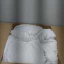 Litanika White Comforter King Size Set with Sheets - 7 Pieces Boho Bed in a Bag Chevron Tufted Complete Bedding Sets Lightweight All Season Bed Set with Comforter, Sheets, Pillowcases & Shams (King (104"x90"))