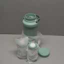 Momcozy 22oz Portable Breast Milk Cooler for Outdoor, Life Saver with 360° Total Cooling for 24 Hours, Larger Capacity Travel Breastmilk Chiller with 2pcs Baby Bottles for Breastmilk Storage, Green